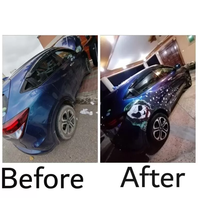 car coating before and after result
